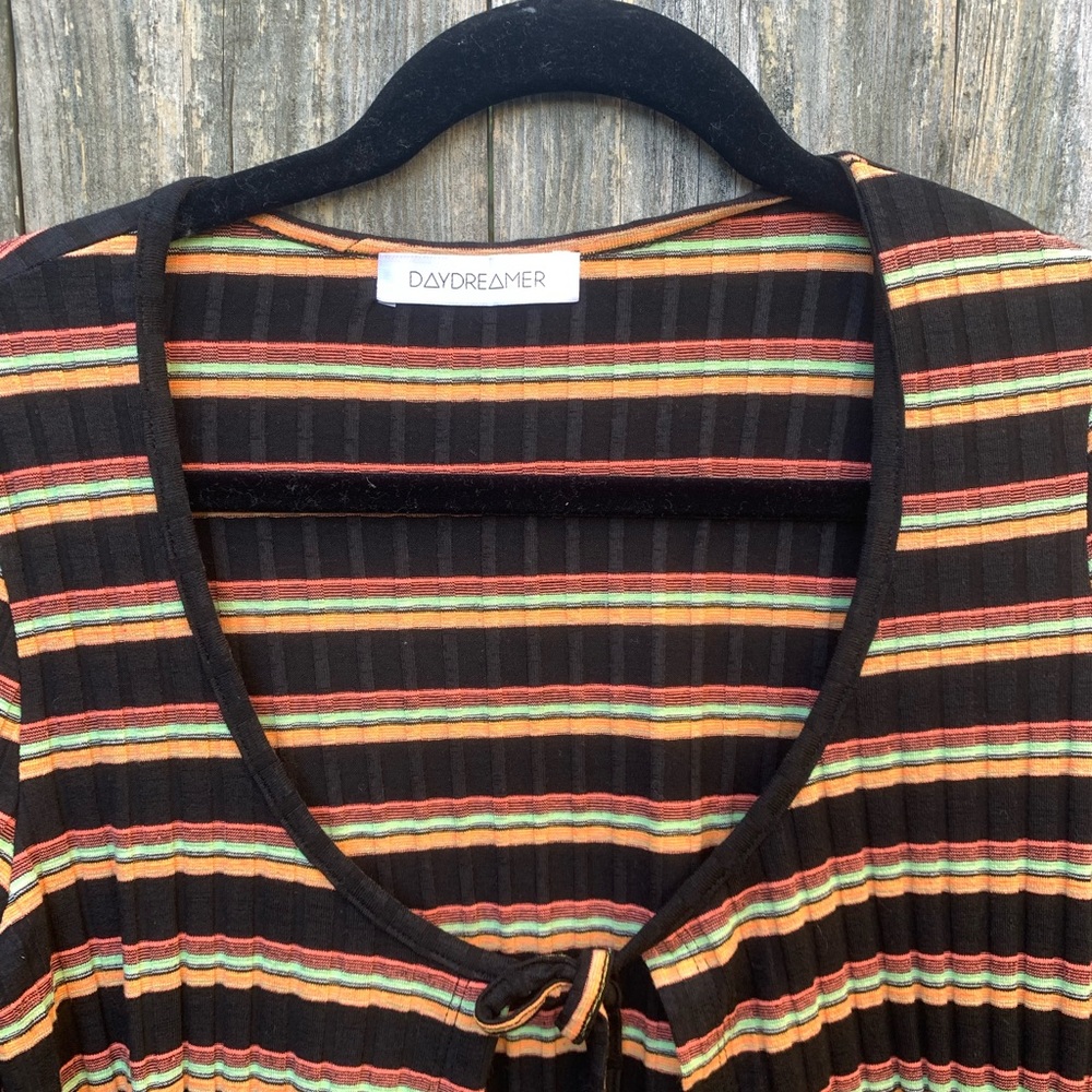 DAYDREAMER | Tie Front Cardigan - Picture 4 of 6